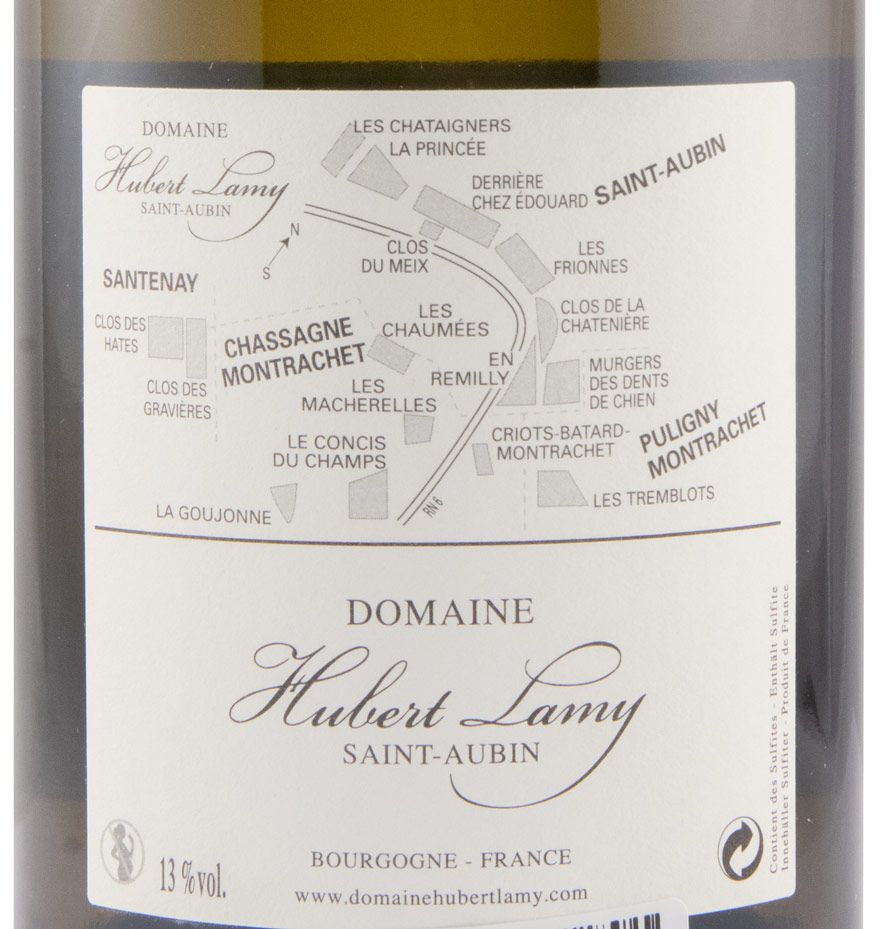 2019 Domaine Hubert Lamy Les Frionnes Premier Cru Saint-Aubin branco