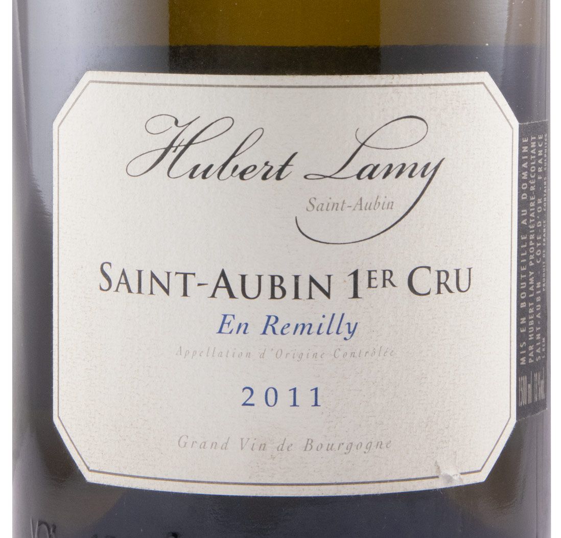 2011 Domaine Hubert Lamy En Remilly Premier Cru Saint-Aubin branco 1,5L