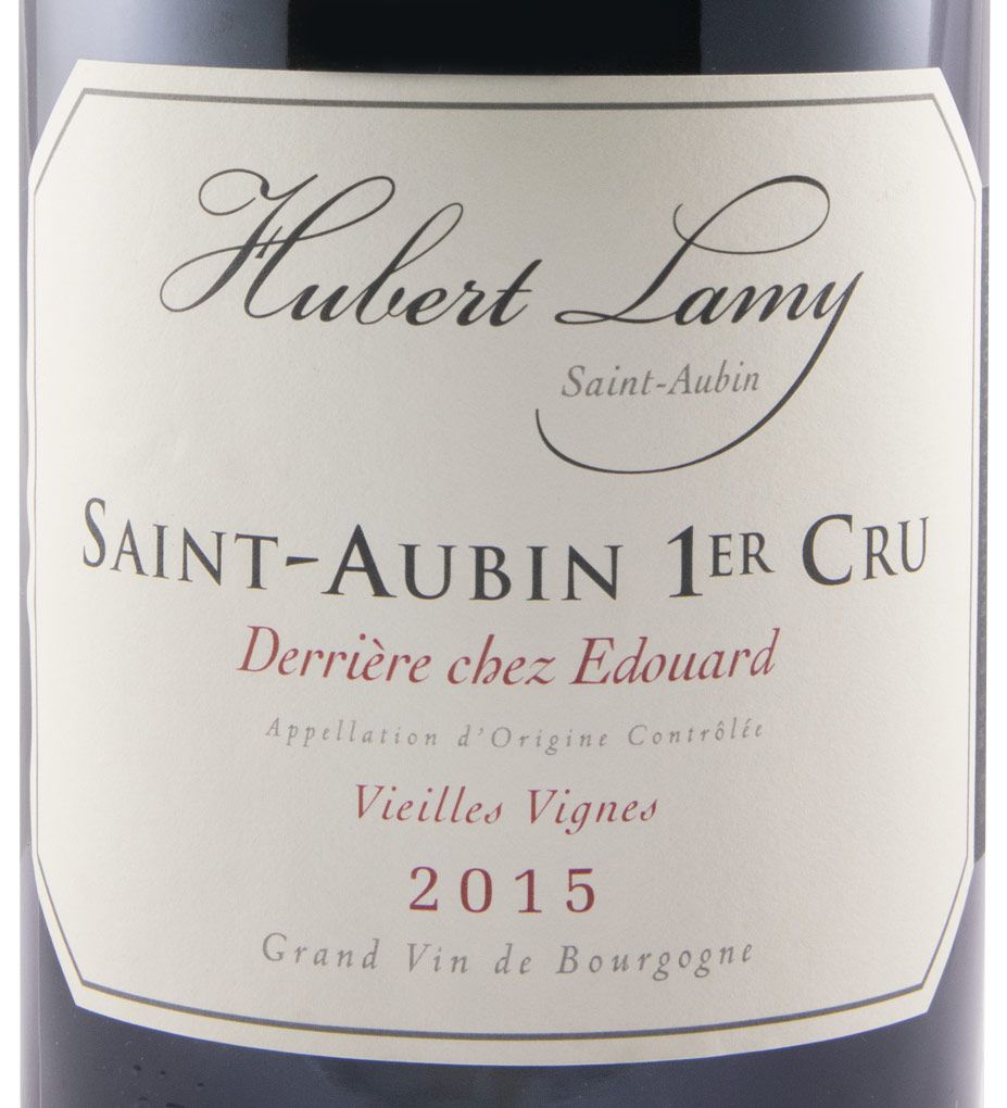 2015 Domaine Hubert Lamy Derrière chez Edouard Premier Cru Saint-Aubin branco 1,5L