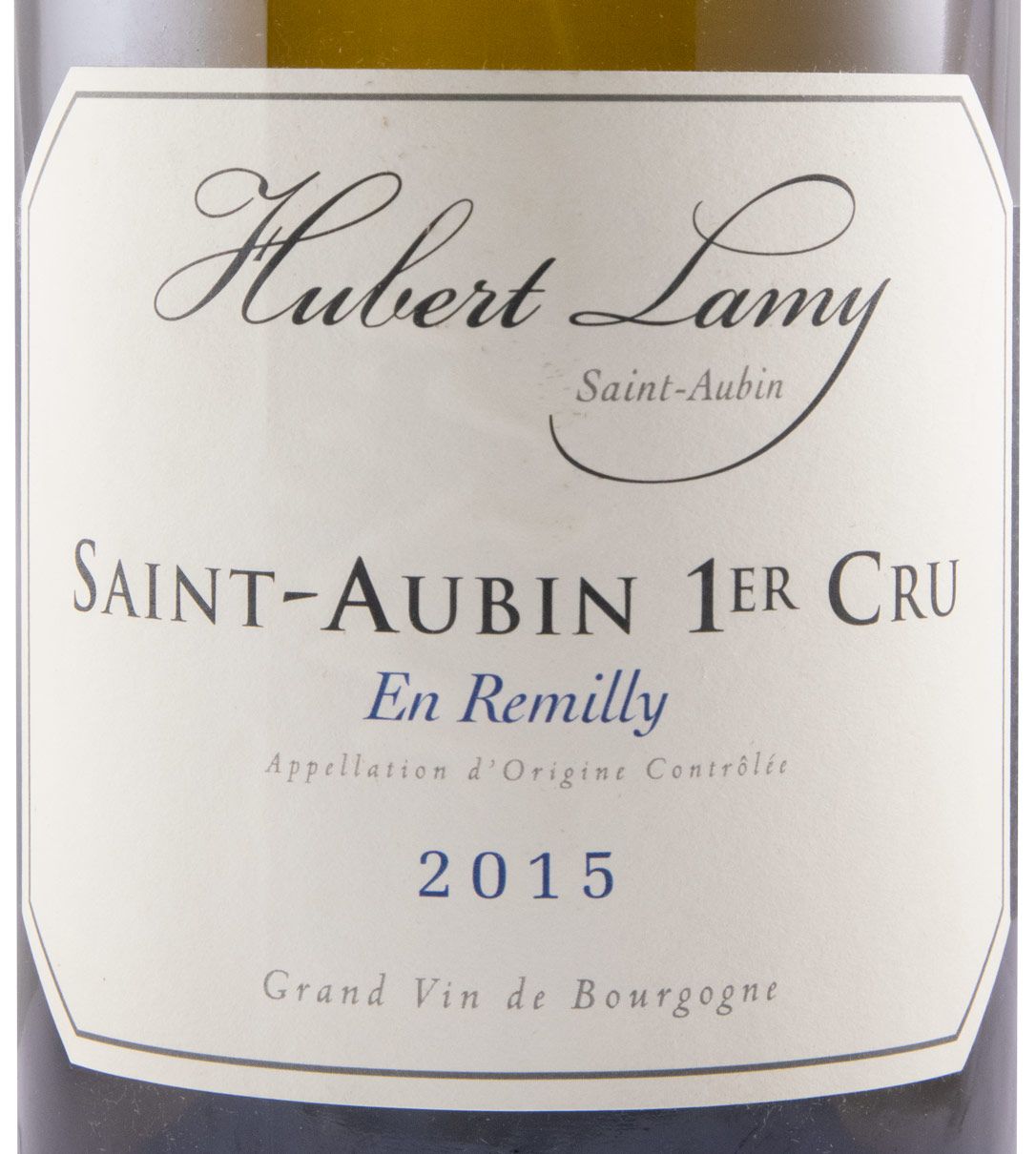 2015 Domaine Hubert Lamy En Remilly Premier Cru Saint-Aubin white 1.5L