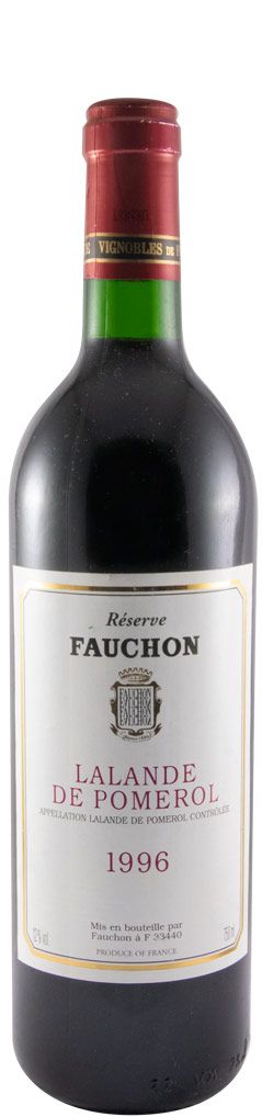 1996 Fauchon Reserve Lalande de Pomerol red