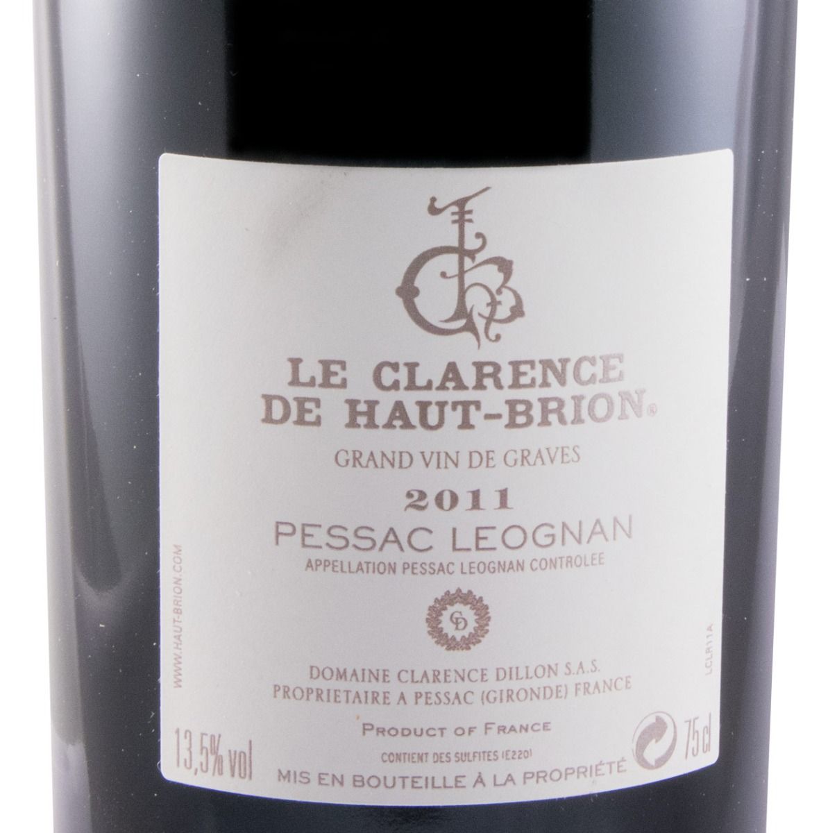 2011 Château Haut-Brion Le Clarence de Haut-Brion Pessac-Léognan tinto