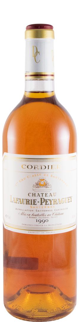1990 Château Lafaurie-Peyraguey Sauternes branco