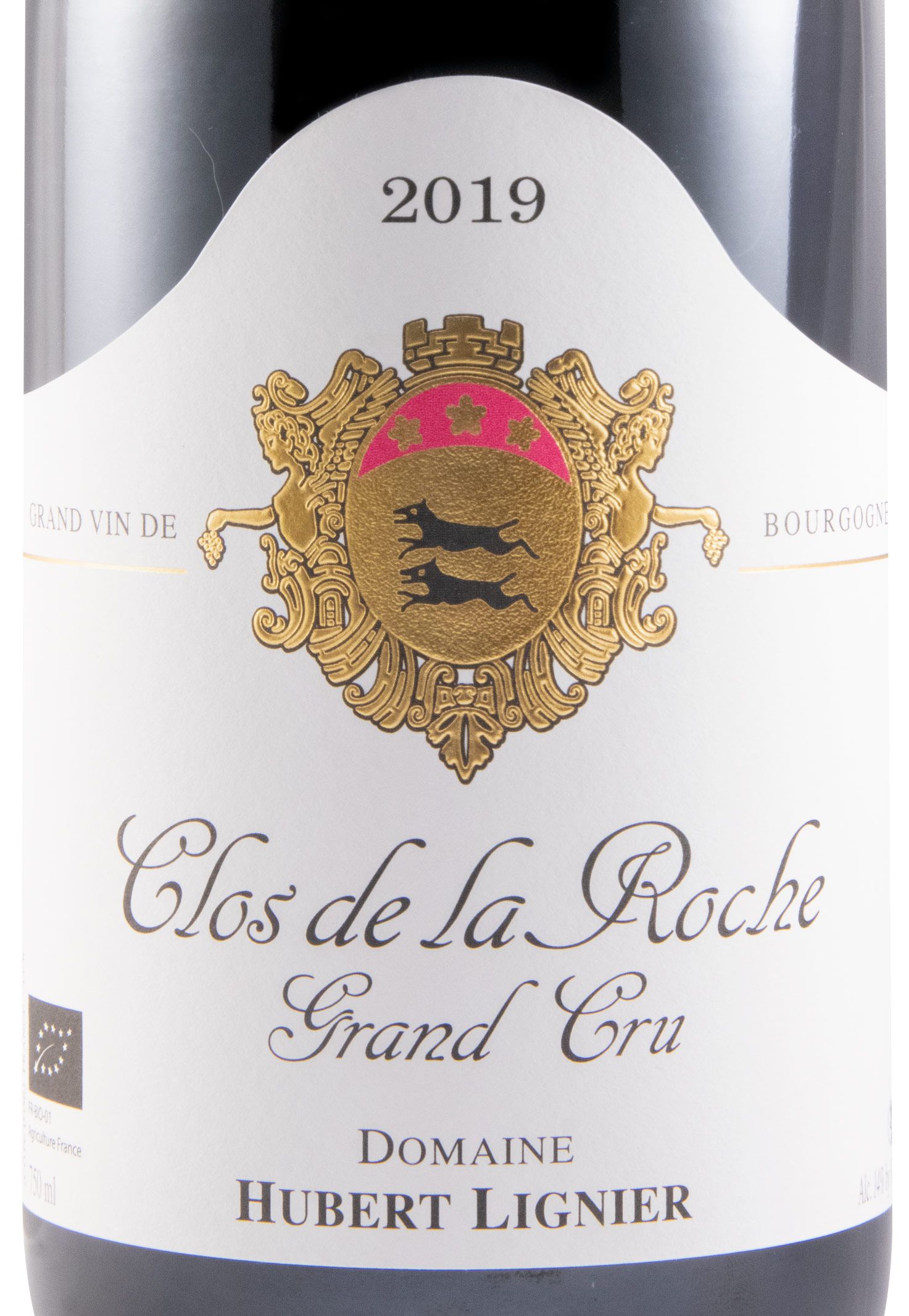 2019 Domaine Hubert Lignier Clos de La Roche Grand Cru organic red
