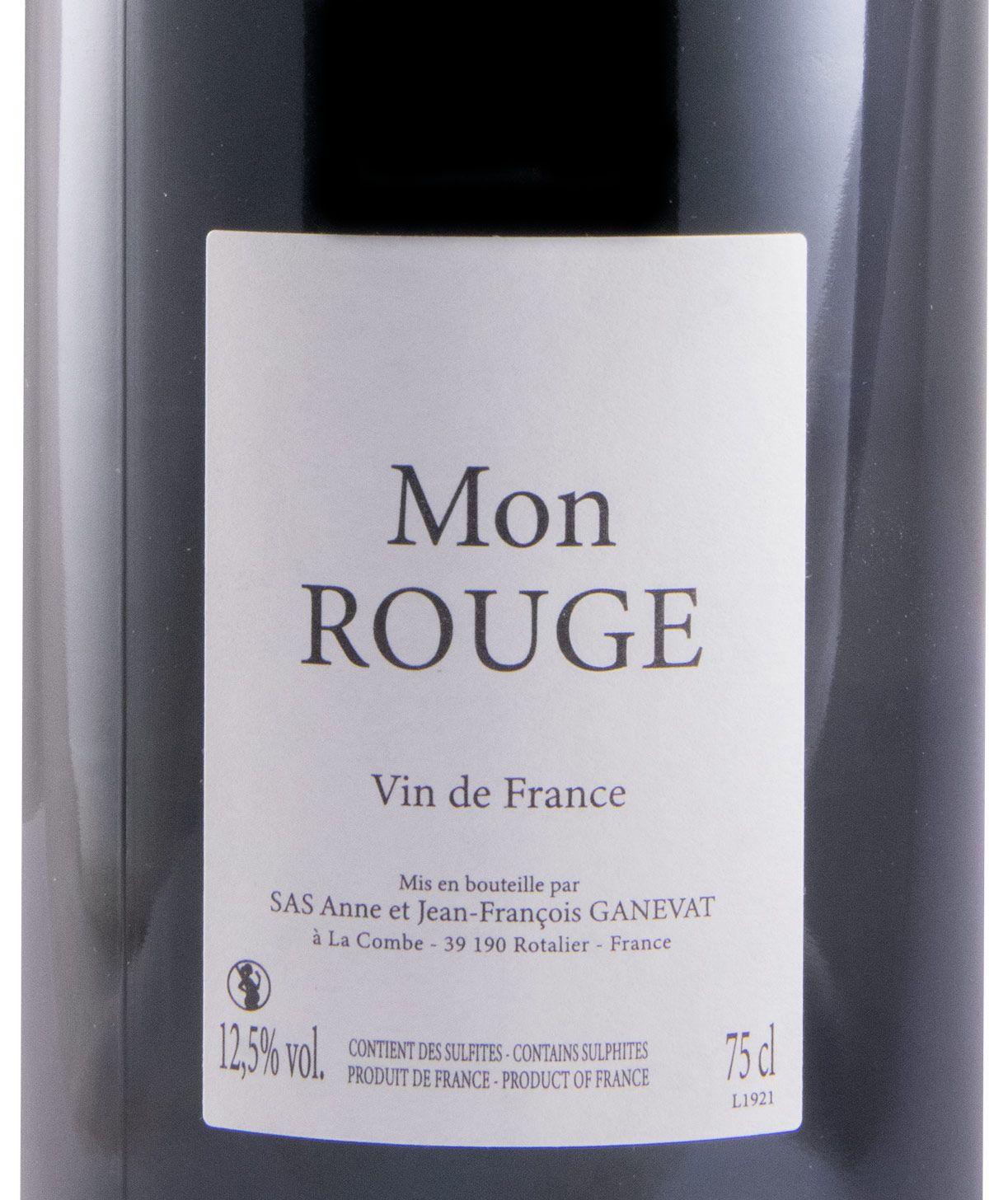 Anne et Jean-François Ganevat Mon Rouge red