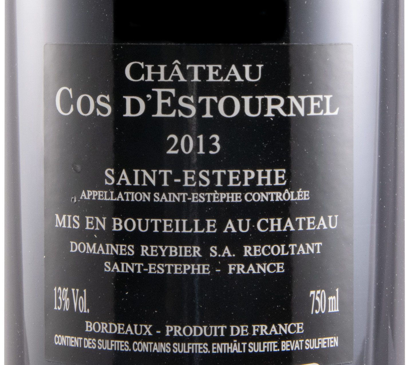 2013 Château Cos d'Estournel Saint-Estèphe tinto