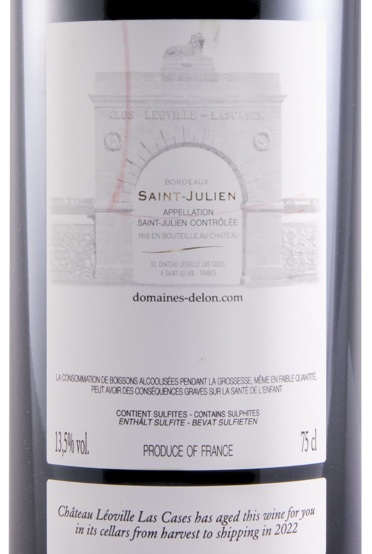 2007 Château Léoville Las Cases Marquis de Las Cases Saint-Julien tinto