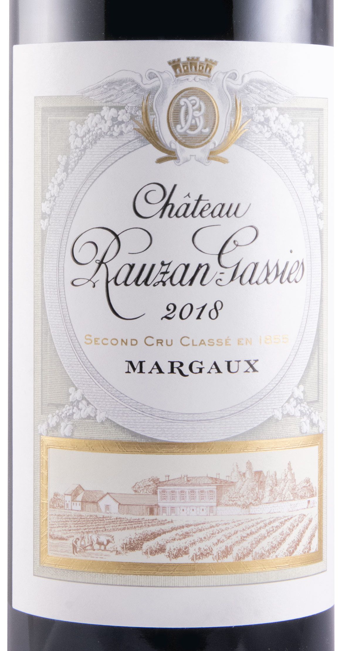 2018 Château Rauzan-Gaussies Margaux tinto