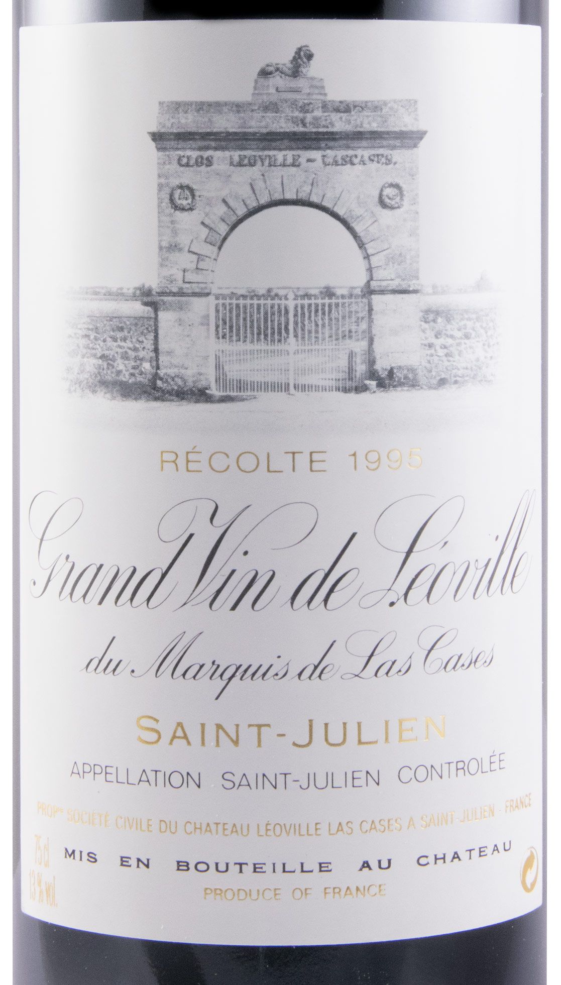 1995 Château Léoville Las Cases Marquis de Las Cases Saint-Julien tinto