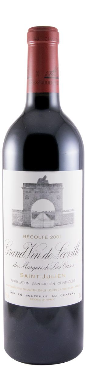 2001 Château Léoville Las Cases Marquis de Las Cases Saint-Julien tinto