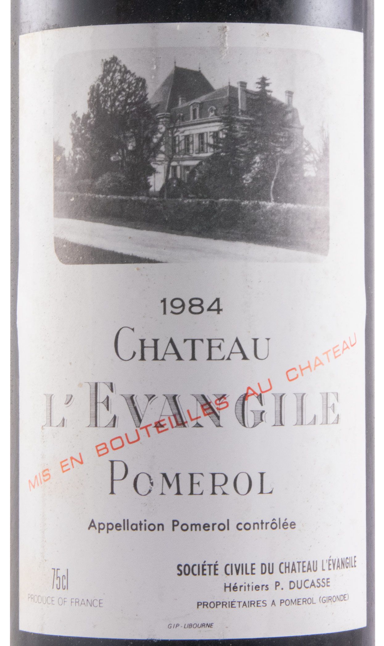 1984 Château L'Évangile Pomerol tinto