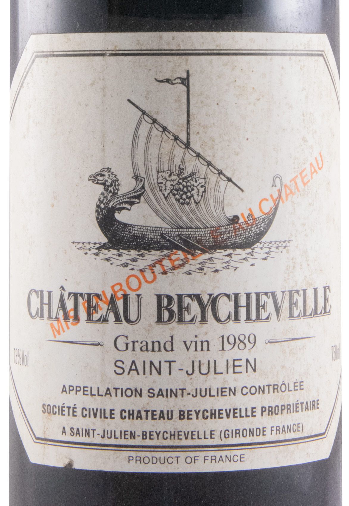 1989 Château Beychevelle Saint-Julien tinto