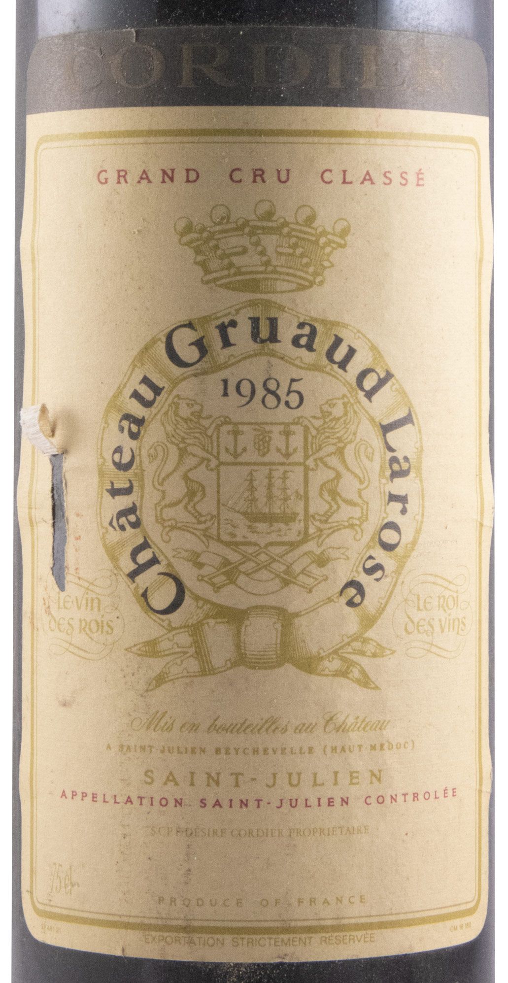 1985 Château Gruaud Larose Saint-Julien tinto