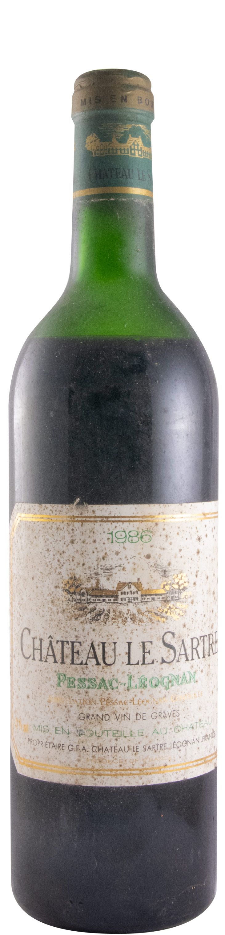 1986 Château Le Sartre Pessac-Léognan white