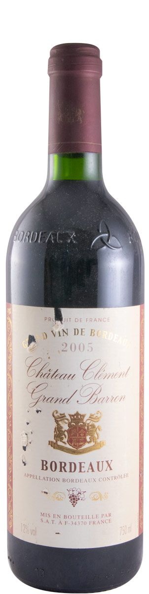 2005 Château Clément Grand Barron Bordeaux red