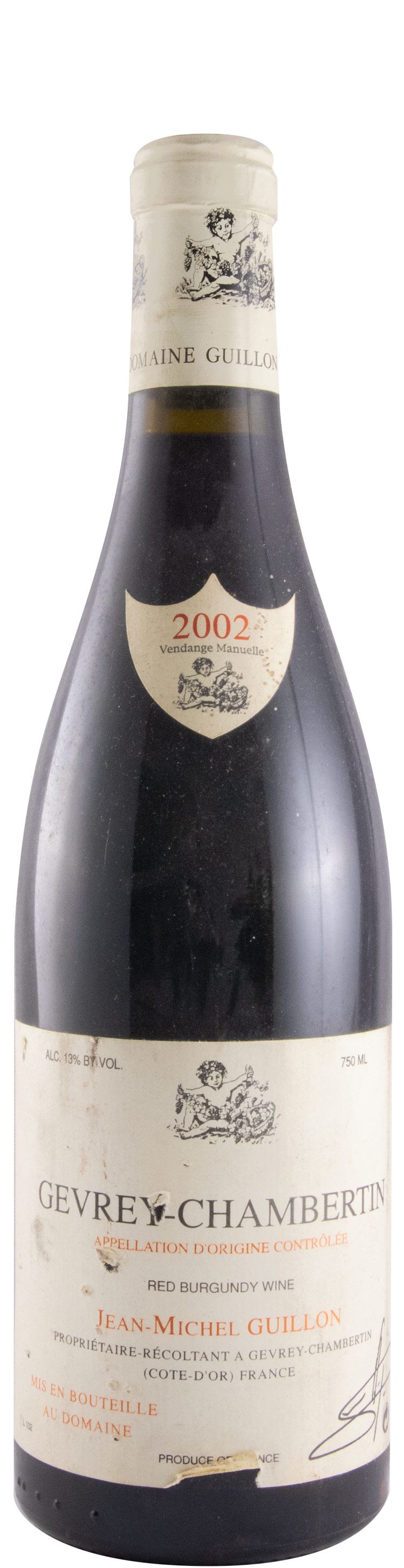 2002 Jean-Michel Guillon & Fils Gevrey-Chambertin tinto