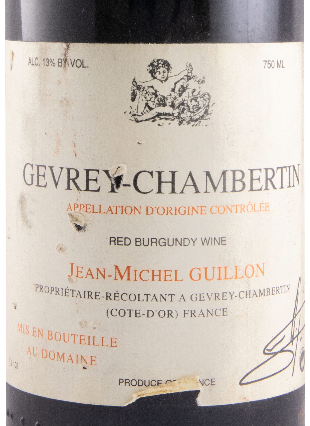 2002 Jean-Michel Guillon & Fils Gevrey-Chambertin tinto