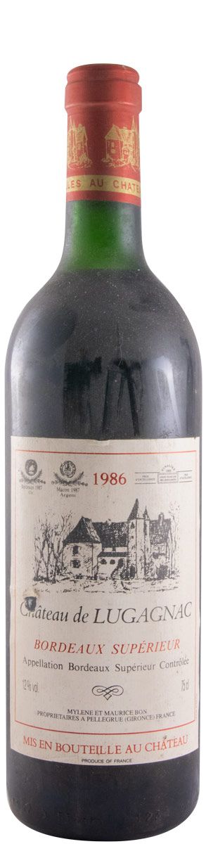 1986 Château de Lugagnac Bordeaux Supérieur red