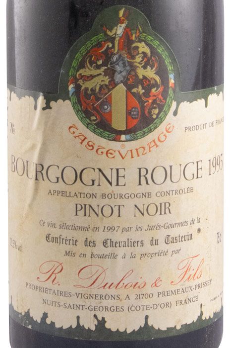1995 Domaine Dubois Bernard et Fils Pinot Noir Bourgogne red