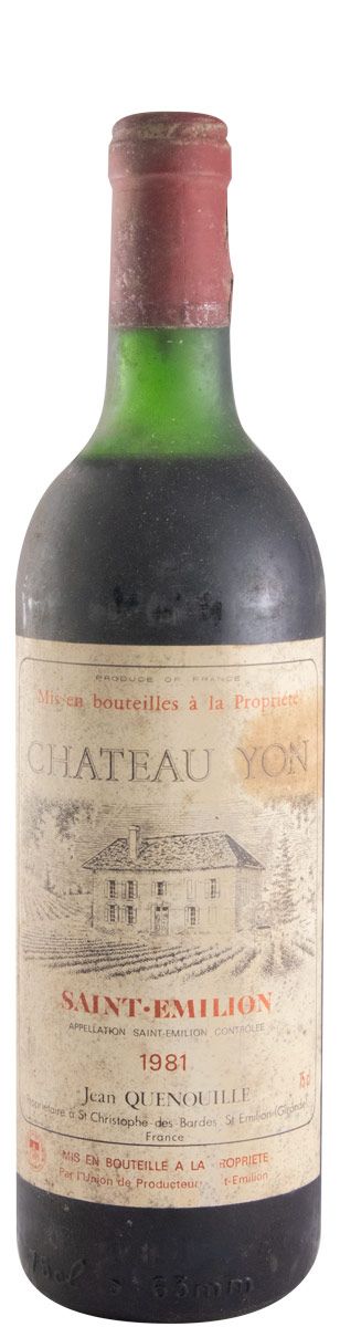 1981 Château Yon Saint-Émilion tinto