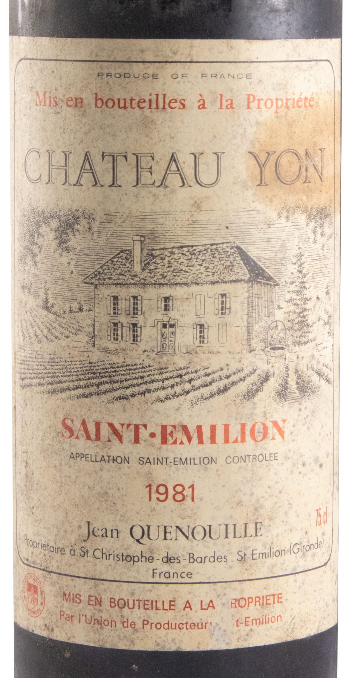 1981 Château Yon Saint-Émilion tinto
