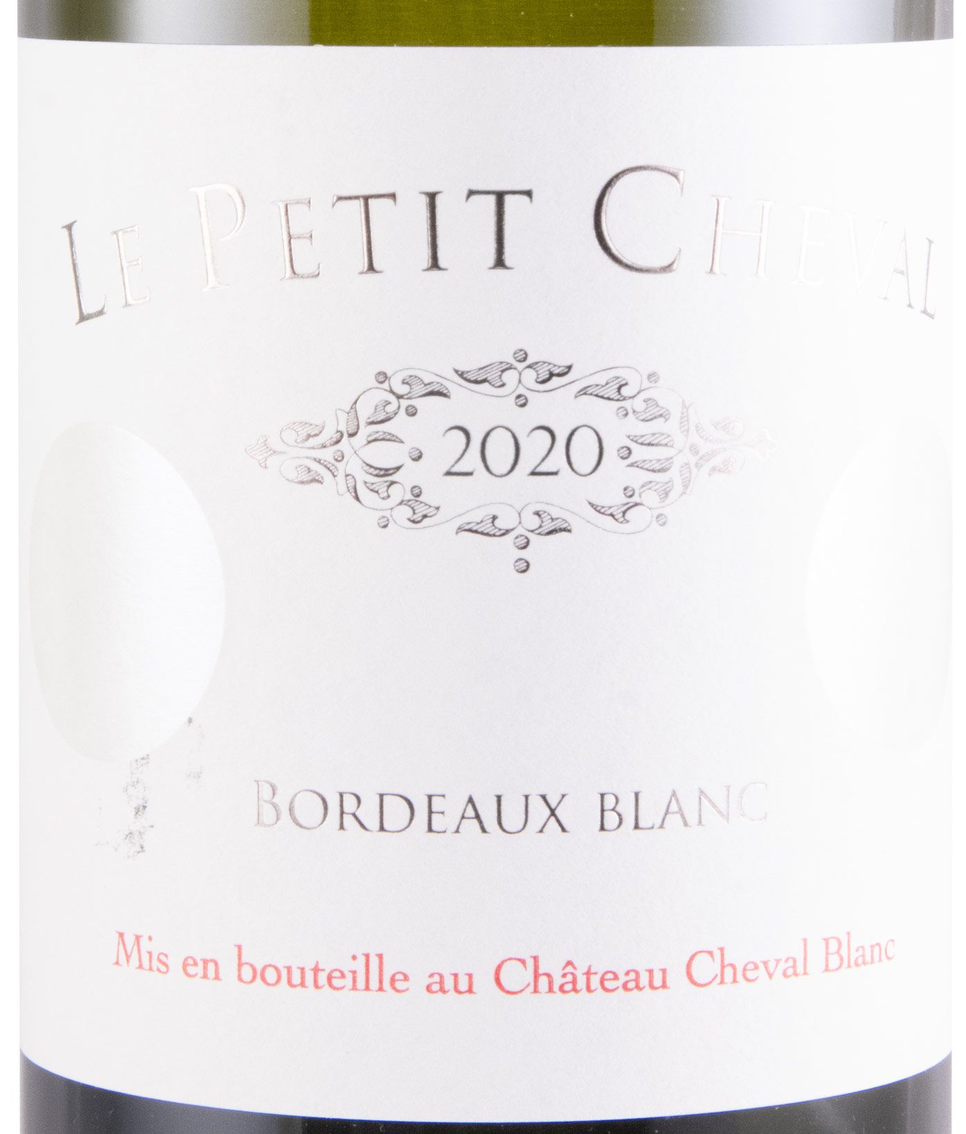 2020 Château Cheval Blanc Le Petit Cheval Blanc Saint-Émilion branco