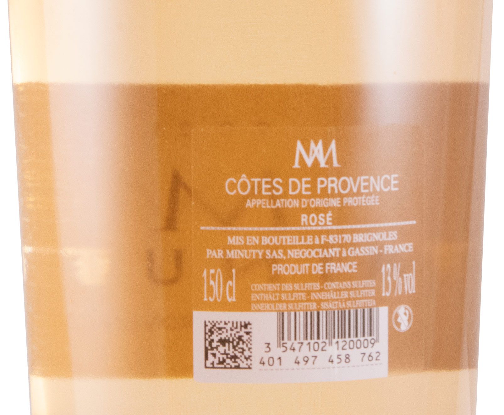 2021 Château Minuty M de Minuty Côtes de Provence rosé 1.5L