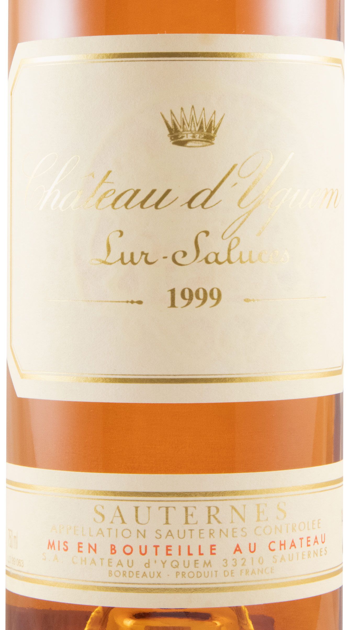 1999 Château d'Yquem Sauternes branco