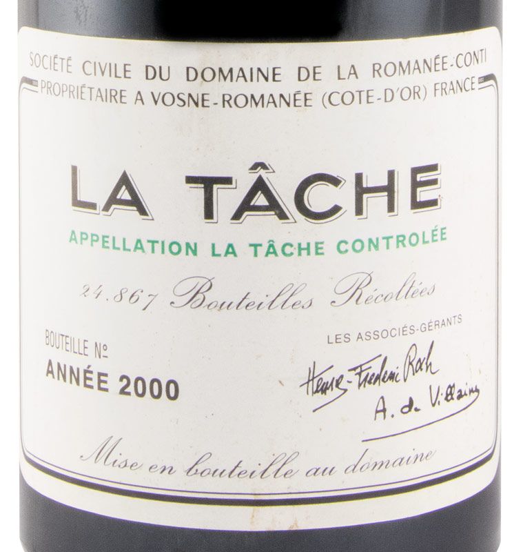 2000 Domaine de la Romanée-Conti La Tâche red