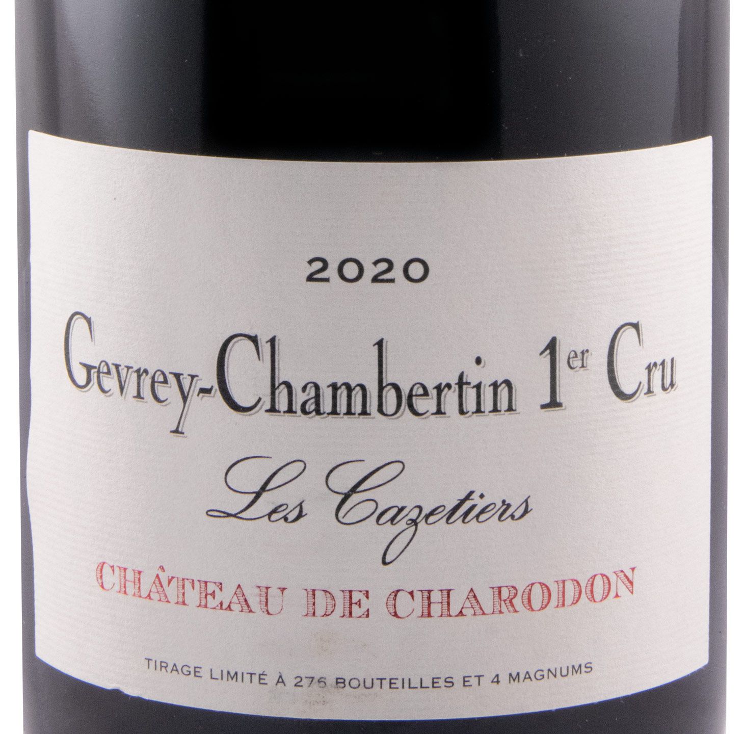 2020 Château de Charodon Les Cazetiers Gevrey-Chambertin tinto