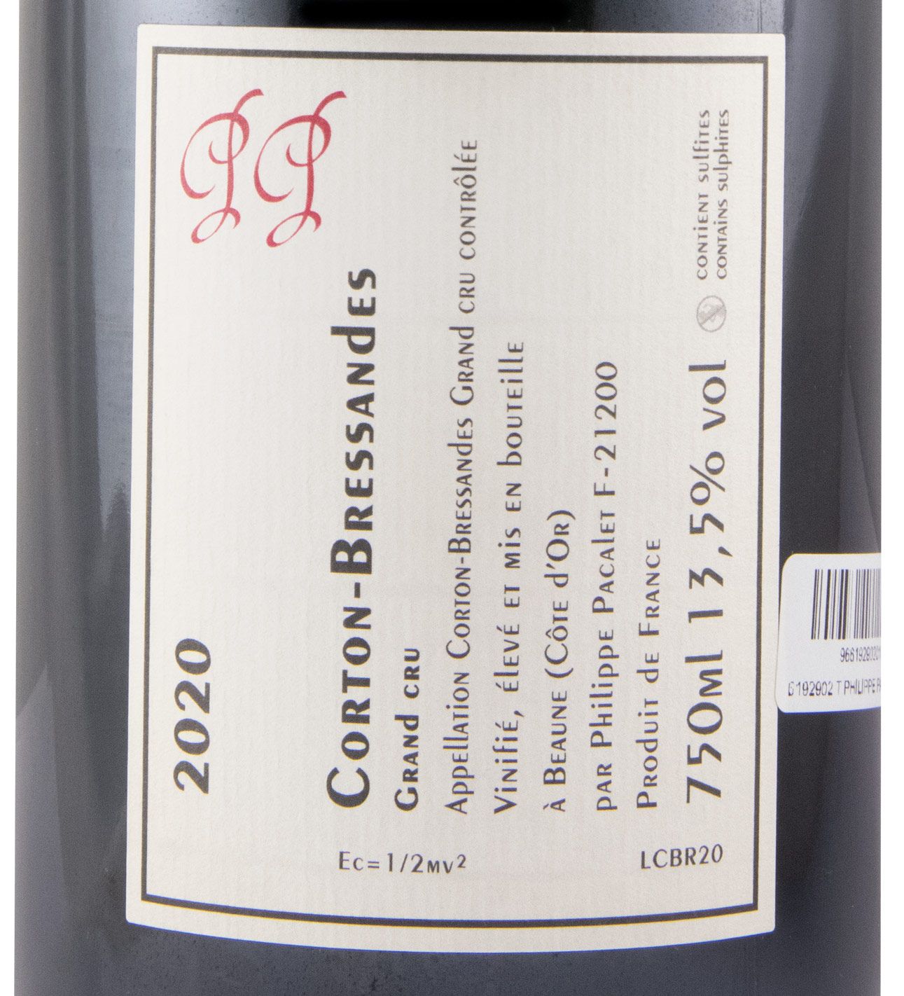 2020 Philippe Pacalet Corton-Bressandes tinto