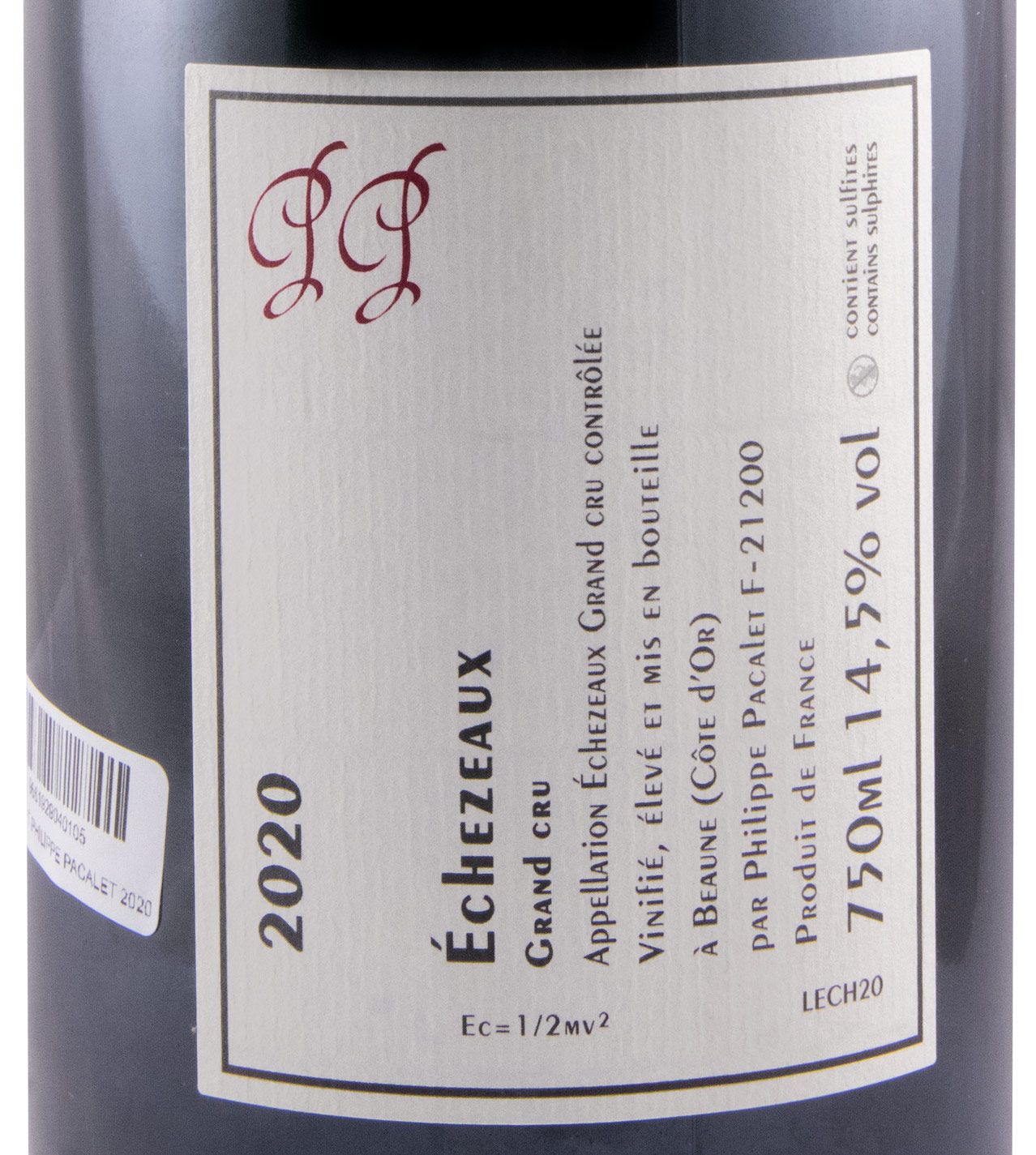 2020 Philippe Pacalet Échezeaux tinto