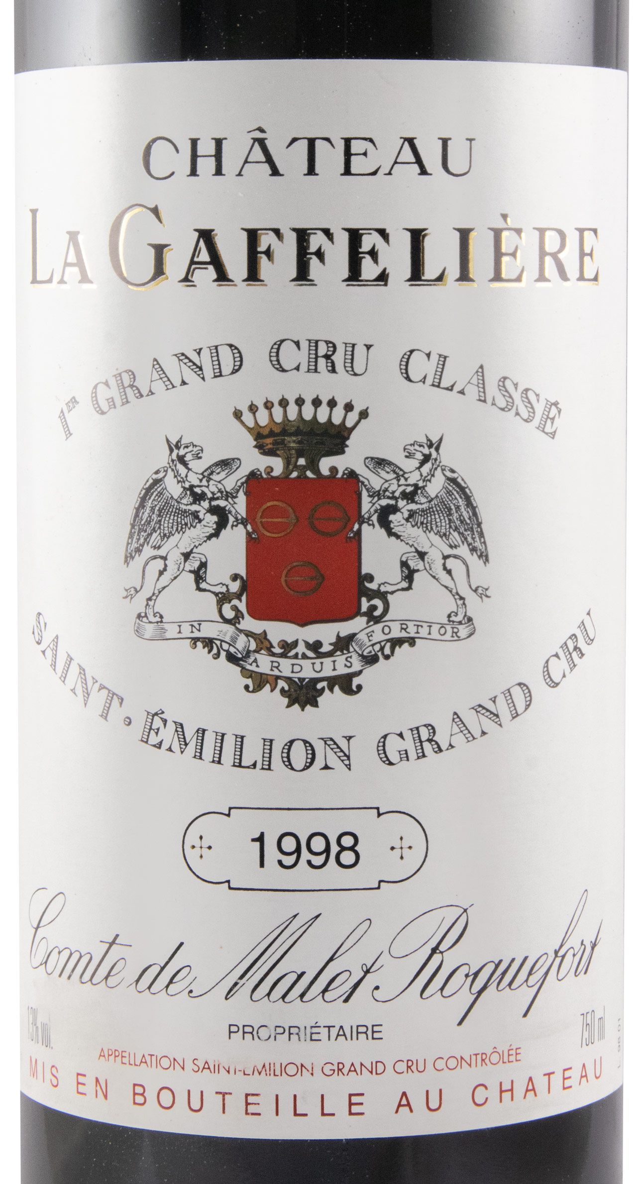1998 Château La Gaffelière Saint-Émilion tinto