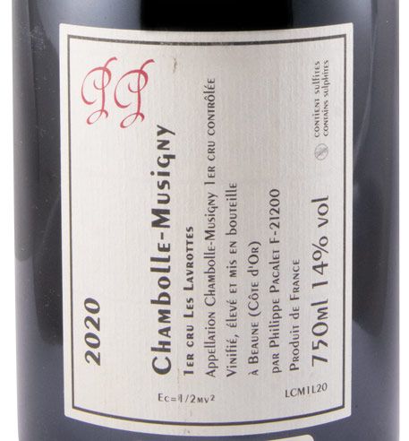 2020 Philippe Pacalet Les Lavrottes Chambolle-Musigny tinto