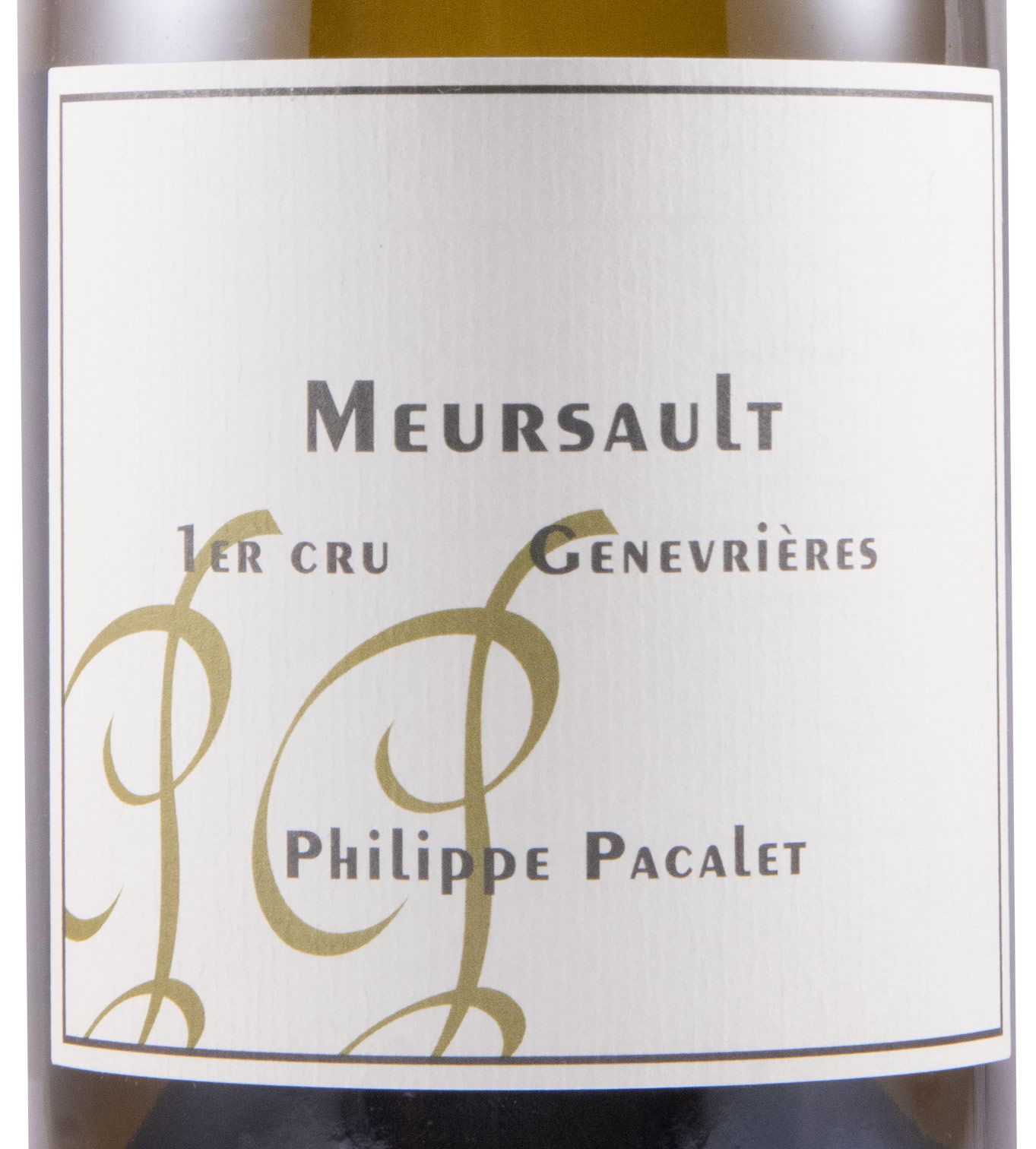 2020 Philippe Pacalet Genevrières Meursault branco
