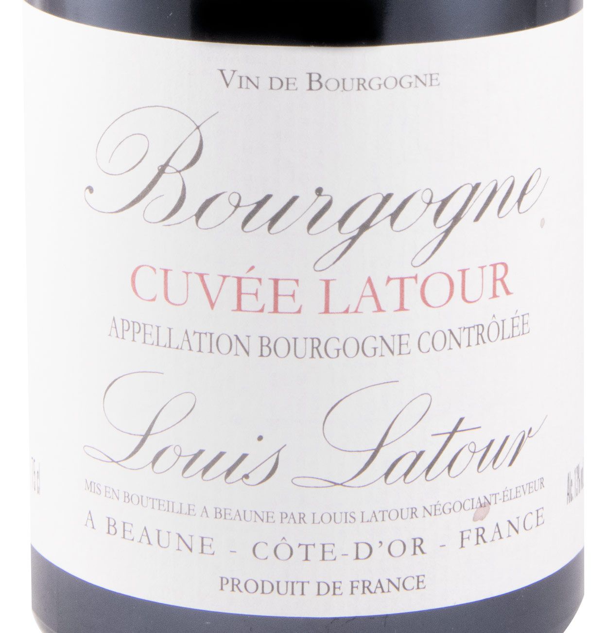 2020 Louis Latour Cuvée Latour Bourgogne red
