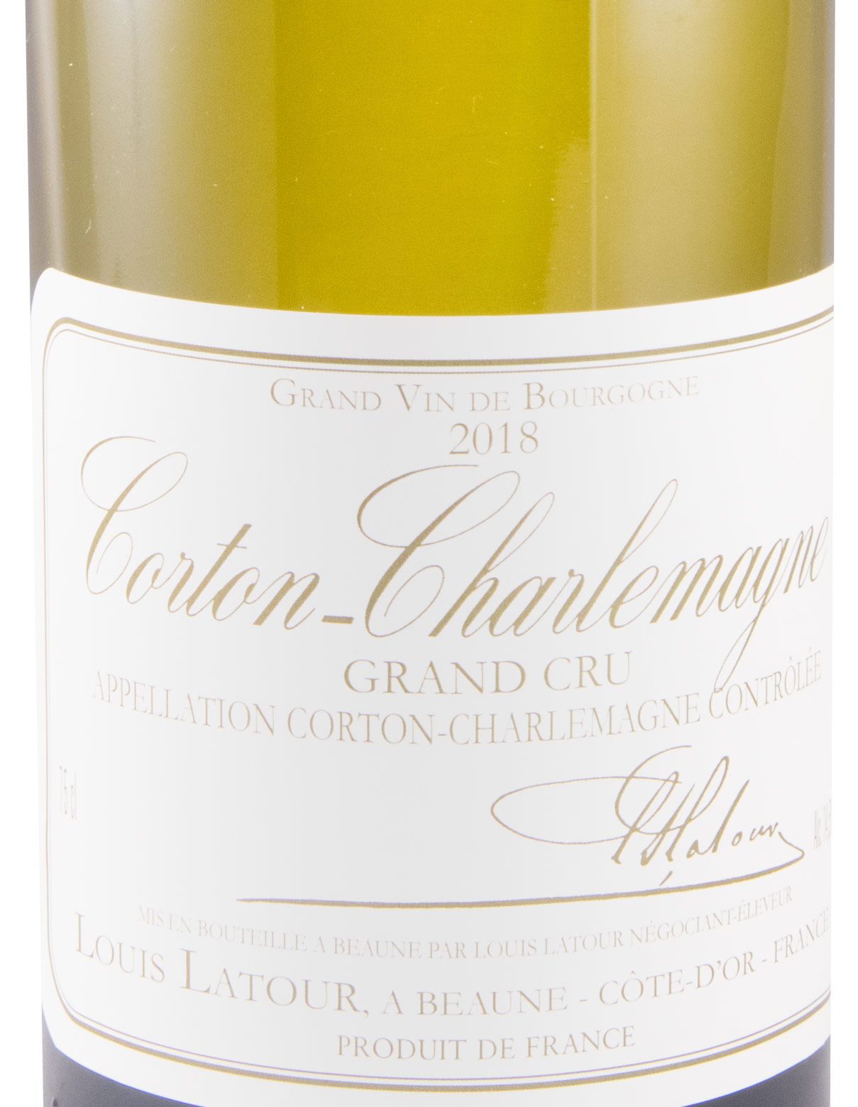 2018 Louis Latour Corton-Charlemagne white