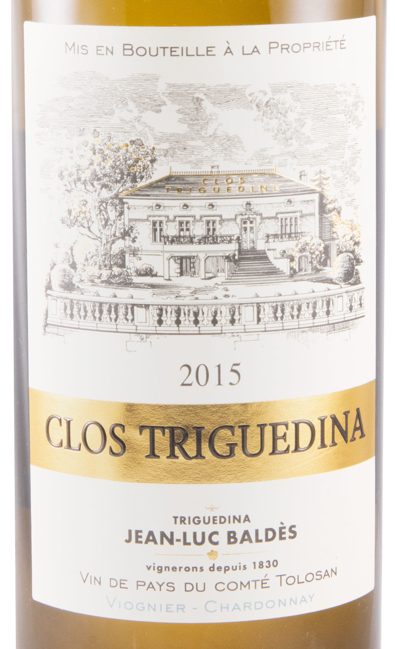 2015 Jean-Luc Baldès Clos Triguedina Cahors branco