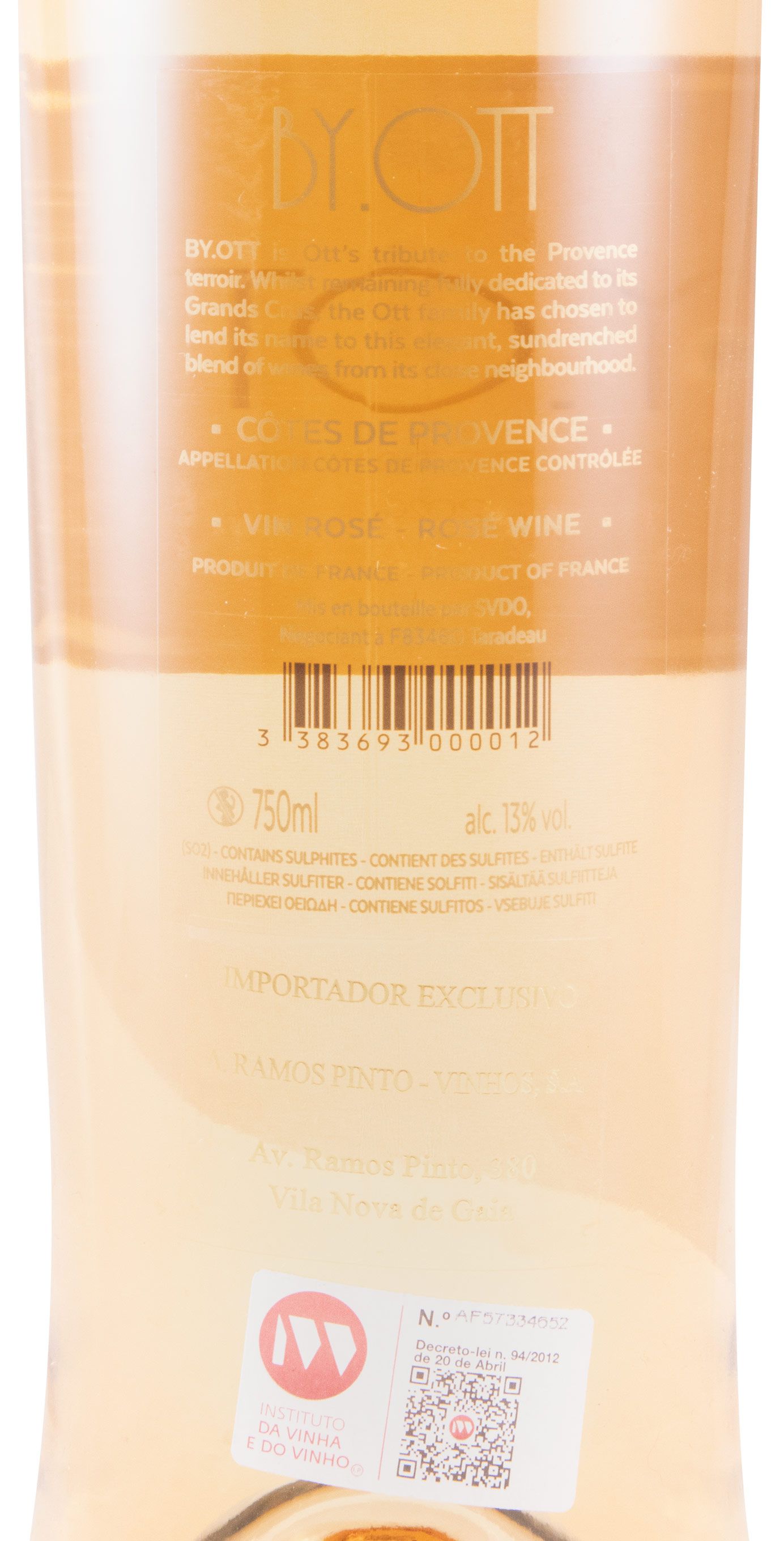 2020 By.Ott Côtes de Provence rosé