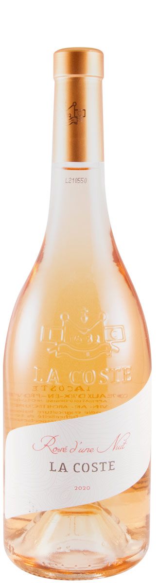 2020 Château La Coste Rosé d'Une Nuit Coteaux d'Aix-en-Provence biológico rosé