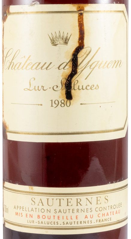 1980 Château d'Yquem Sauternes branco