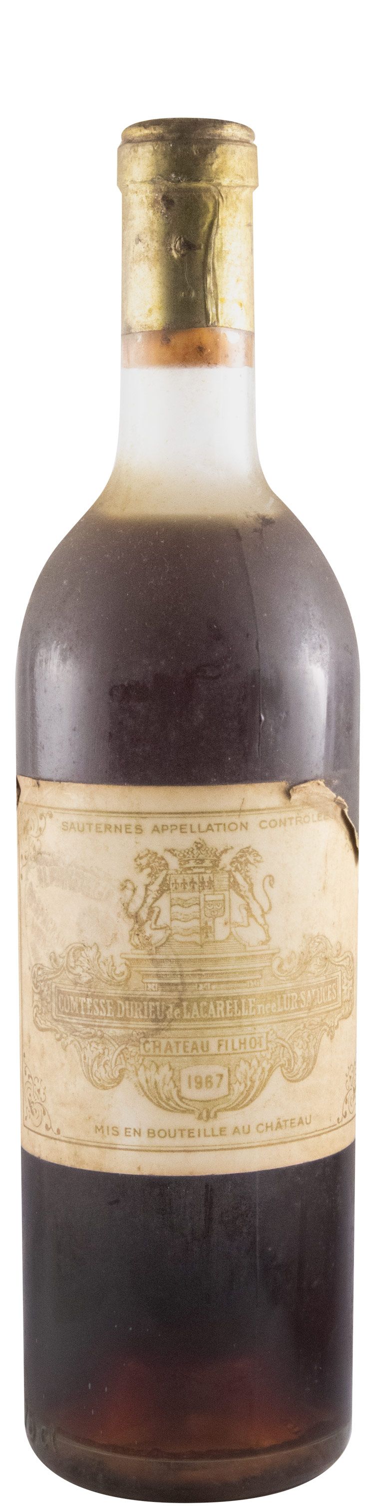 1967 Château Filhot Sauternes white