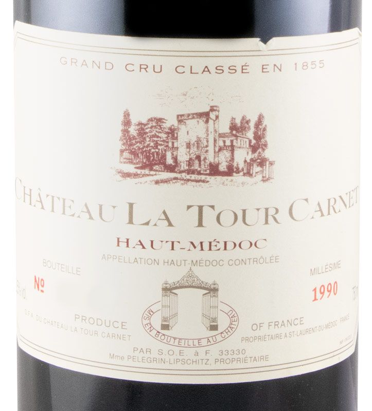 1990 Château La Tour Carnet Haut-Médoc red
