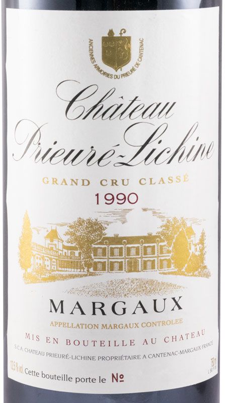 1990 Château Prieuré-Lichine Margaux red