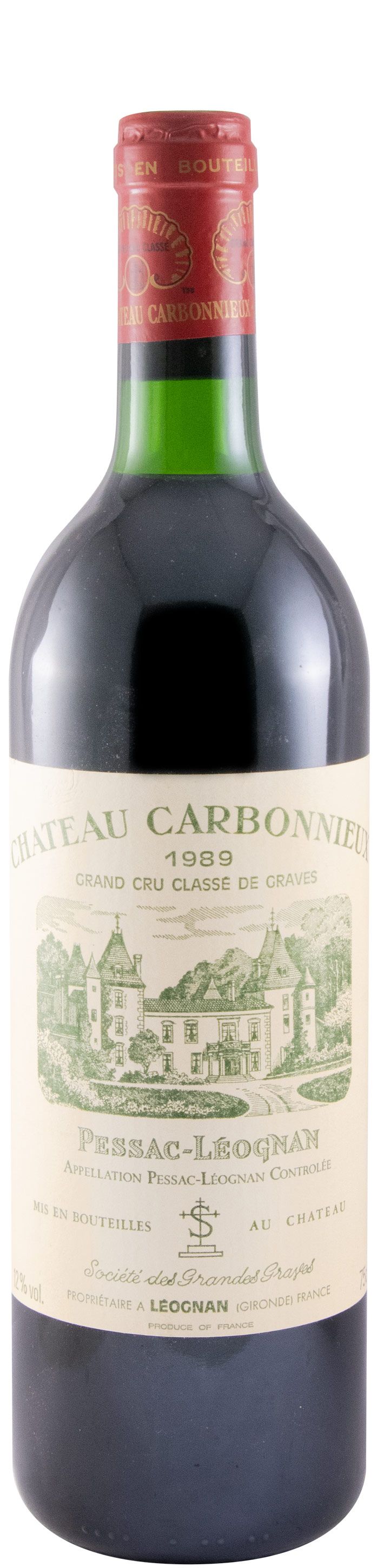 1989 Château Carbonnieux Pessac-Léognan red