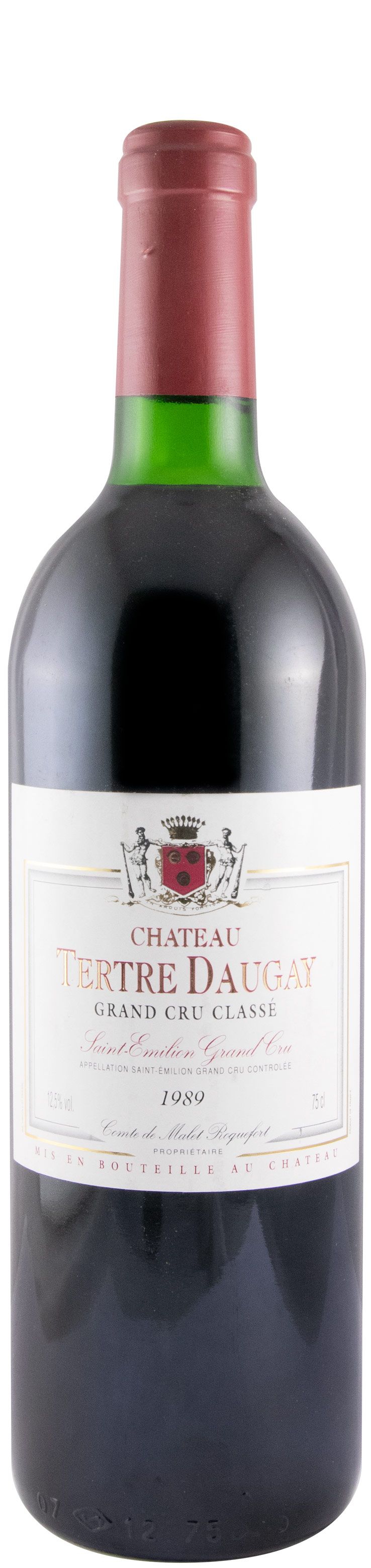 1989 Château Tertre Daugay Saint-Émilion red
