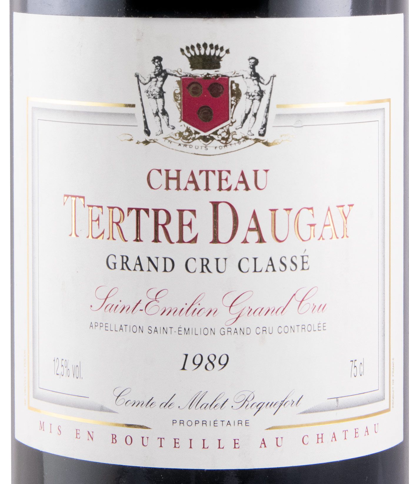 1989 Château Tertre Daugay Saint-Émilion red