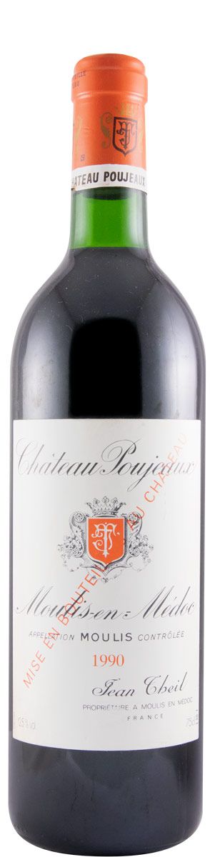 1990 Château Poujeaux Moulis-en-Médoc red