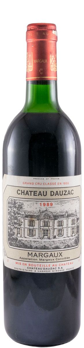 1989 Château Dauzac Margaux red