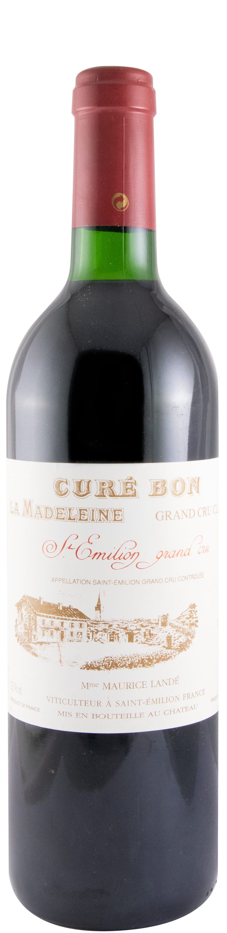 1990 Château Curé Bon la Madeleine Saint-Émilion red